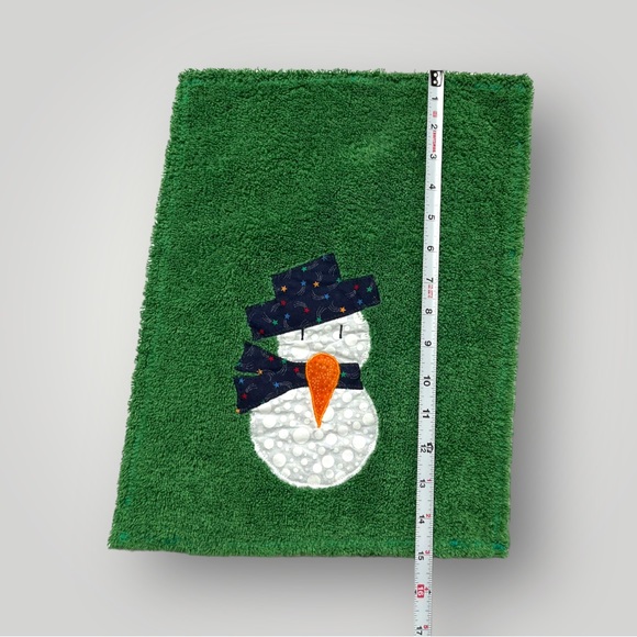 Lot/3 𝑯𝒂𝒏𝒅𝒎𝒂𝒅𝒆 Holiday Hand Towels 🎁 - Picture 5 of 15